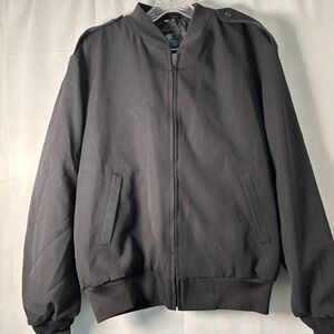 Neptune Garment Co. Men's Size 42 Officer Jacket Thinsulate Wool/Poly Black